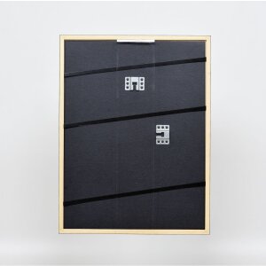 Effect Solid Wood Picture Frame Profil 39 czarny 14,8x21 cm Museum Glass