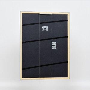 Effect Solid Wood Picture Frame Profil 39 czarny 14,8x21 cm Museum Glass