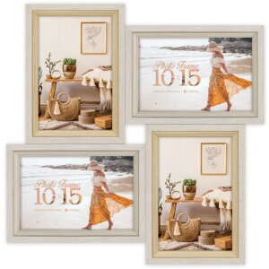 ZEP Wooden Gallery Frame Zara nature 4 zdjęcia 10x15 cm...