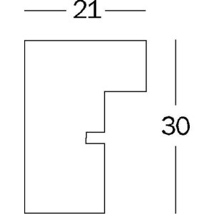 Walther Ramka drewniana Stockholm 3D Jersey Ramka szara 60x90 cm Szkło artystyczne