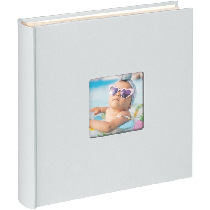 Walther Jumbo Photo Album Fun light blue 30x30 cm 100 białych stron