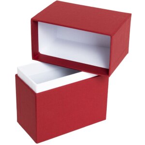 HNFD Photo Box Parda 300 zdjęć 10x15 cm rosso kołnierz stojący wysoki