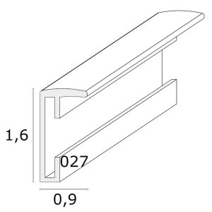 Deknudt Aluminiowa ramka na zdjęcia S027 złota 15x20 cm