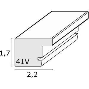 Deknudt Double Frame S41V ramka plastikowa 10x15 cm do 15x20 cm