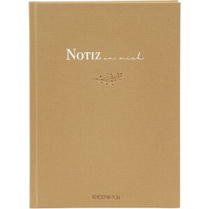 Notatnik Goldbook Note to Me Beige 15x22 cm 200 stron w...