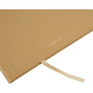 Notatnik Goldbook Note to Me Beige 15x22 cm 200 stron w kropki