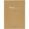 Notatnik Goldbook Note to Me Beige 15x22 cm 200 stron w kropki