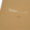 Notatnik Goldbook Note to Me Beige 15x22 cm 200 stron w kropki