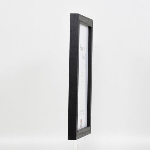 Efekt Drewniana ramka na zdjęcia Profil 52 czarny 25x35 cm Normalne szkło