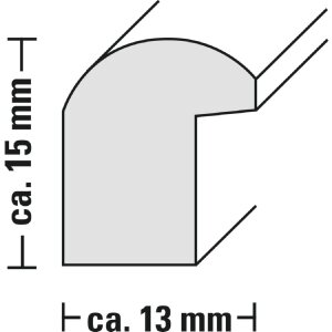 Hama Plastic Frame Swing 21x29,7 cm biały