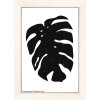 Walther Ramka drewniana Liv Monstera 10x15 cm biała