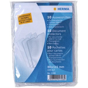 HERMA 1328 etui na karty identyfikacyjne 80x115 mm...