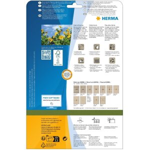 HERMA 10753 Etykiety papier Silphie 70x36mm naturalny...