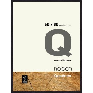 Nielsen Drewniany przewijak Quadrum 70x100 cm kruczoczarny