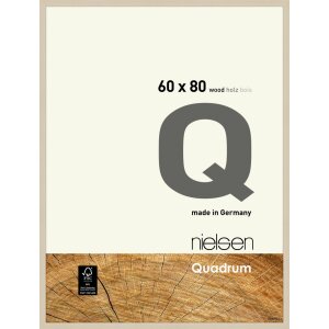 Nielsen drewniana rama zatrzaskowa Quadrum 60x80 cm klon