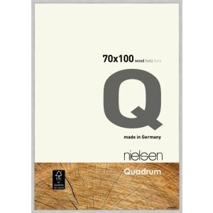 Nielsen Drewniany przewijak Quadrum 70x100 cm srebrny