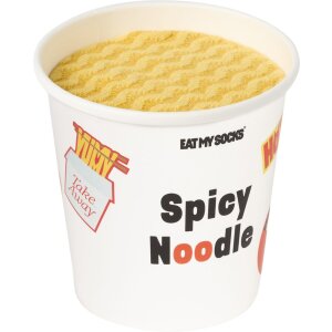 EatMySocks podwójne opakowanie skarpetek załogowych Spicy Noodles