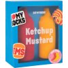 EatMySocks podwójne opakowanie skarpet załogowych Ketchup & Musztarda