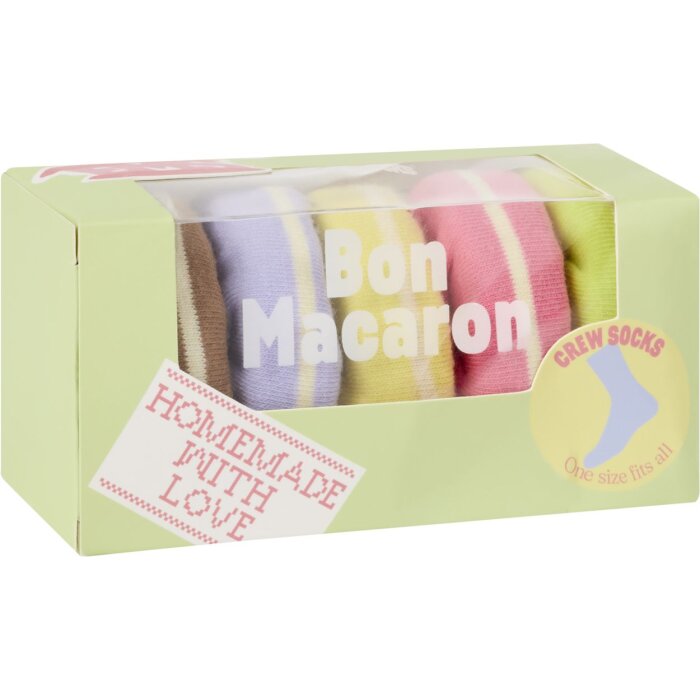 Załogowe skarpetki EatMySocks Bon Macaron