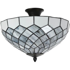 LumiLamp 5LL-6331 Lampa sufitowa Tiffany Grey Ø...