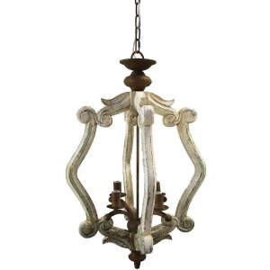 Clayre & Eef 5LMP366 Lampa wisząca 39x39x83 cm...