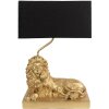 Clayre & Eef 6LMC0064 Lampa stołowa 32x22x44 cm E27-max 1x60W lion