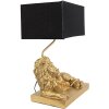 Clayre & Eef 6LMC0064 Lampa stołowa 32x22x44 cm E27-max 1x60W lion