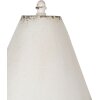 Clayre & Eef 6LMP787 Lampa stołowa biała Ø 26x55 cm E27-max 1x60W