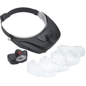 Lupa na głowę Carson MagniVisor Deluxe PRO Series LED z 4...