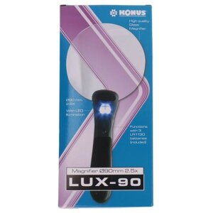 Lupa stożkowa Lux-90 z 2,5-krotnym podświetleniem LED