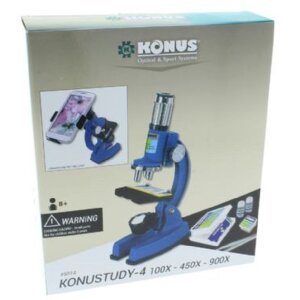 Mikroskop Konus Konustudy-4 150x-450x-900x z adapterem do...