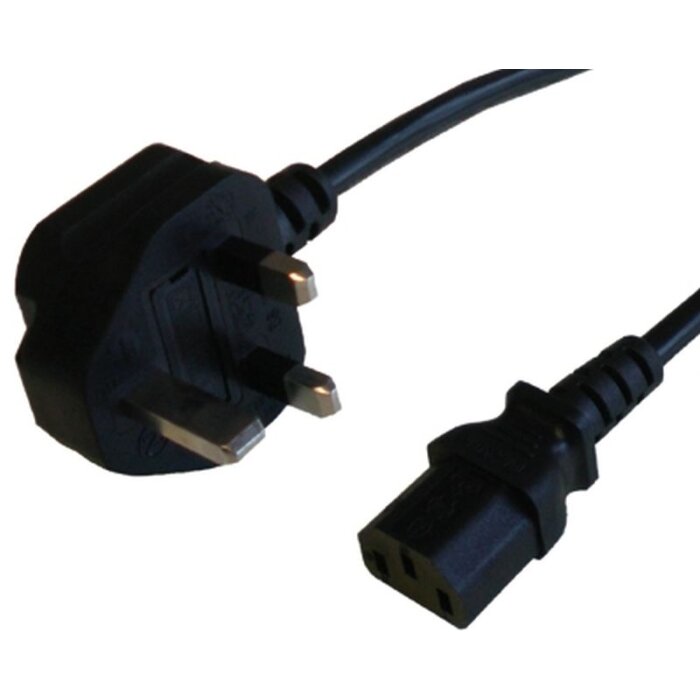 Falcon Eyes kabel zasilający UK adapter 5m 13A bezpiecznik do lamp błyskowych komputerów