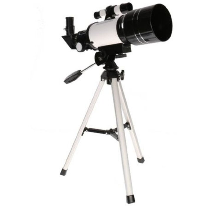 Byomic Junior Teleskop 70-300 Astronomia dla początkujących Czarny