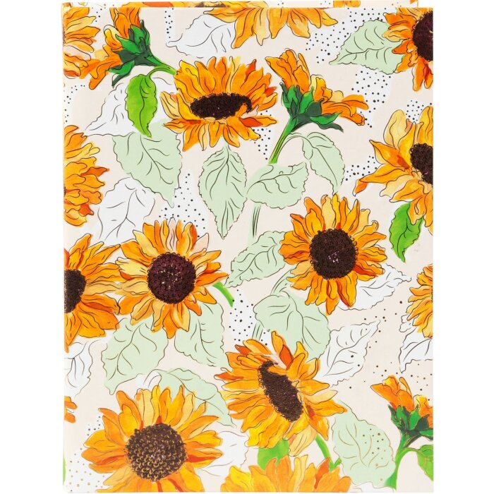 Notatnik Goldbuch DIN A5 Sunflower biały 15x22 cm 200 czystych kartek