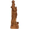 Clayre & Eef 6PR4061 Figurka Matki Boskiej Brązowa 6x6x19 cm Dekoracja religijna