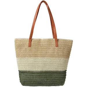 Torba Juleeze JZBG0280 Beżowo-zielona 50x13x40 cm...