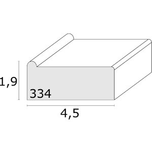 Deknudt S334 Drążek do noszy z naturalnego drewna 40 cm