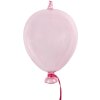 Clayre & Eef 6GL4442 Zawieszka dekoracyjna Balon różowy Ø 14x21 cm