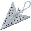 Clayre & Eef 6PA0512SZI Dekoracja Star Silver 30x10x30 cm