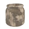 Clayre & Eef 6TE0518M Doniczka Grey Beige Ø 14x13 cm