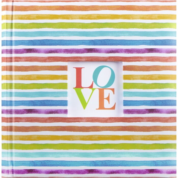 Hama memo album Rainbow I na 200 zdjęć 10x15 cm kolorowy wygląd książki