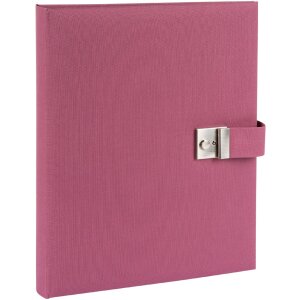 Teczka na dokumenty Goldbuch Bella Vista Fuchsia 27x34 cm 5 kieszeni len