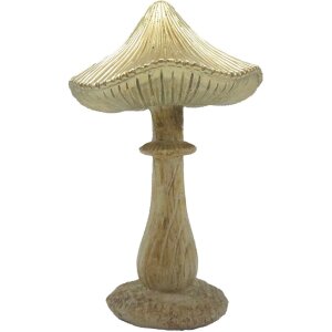 Clayre & Eef 6PR4157 Dekoracja Mushroom Brown 11x9x15 cm