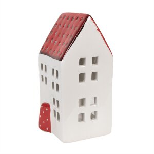 Clayre & Eef 6CE1846 Dekoracja Domek 8x8x15 cm