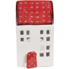 Clayre & Eef 6CE1846 Dekoracja Domek 8x8x15 cm