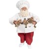 Clayre & Eef 65585 Dekoracja Father Christmas 17x12x27 cm