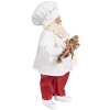 Clayre & Eef 65585 Dekoracja Father Christmas 17x12x27 cm