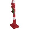 Clayre & Eef 6PR4332 Dekoracja Candy Cane Red White 12x9x40 cm polyresin