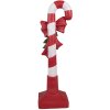 Clayre & Eef 6PR4332 Dekoracja Candy Cane Red White 12x9x40 cm polyresin