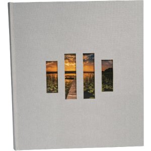 Exacompta album fotograficzny MILANO szary 29x32 cm 60...